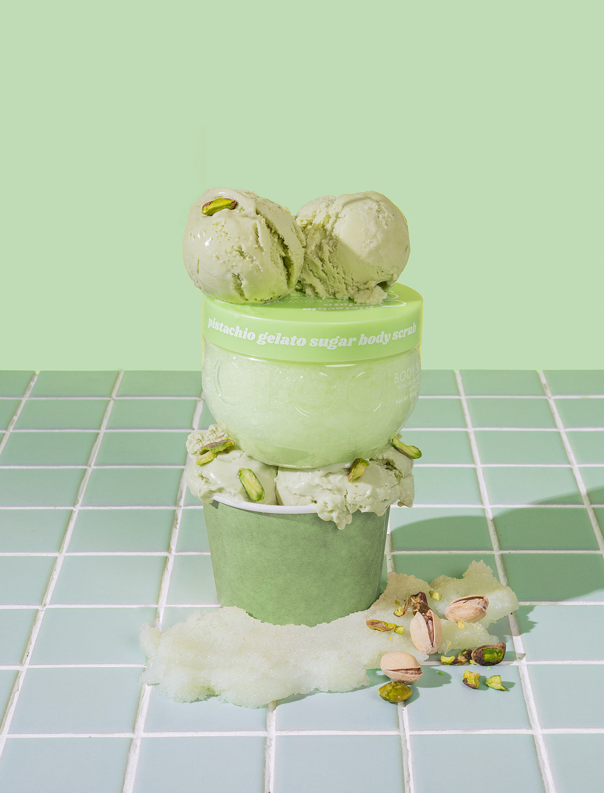 Ciroa Beauty Pistachio Gelato Body Scrub