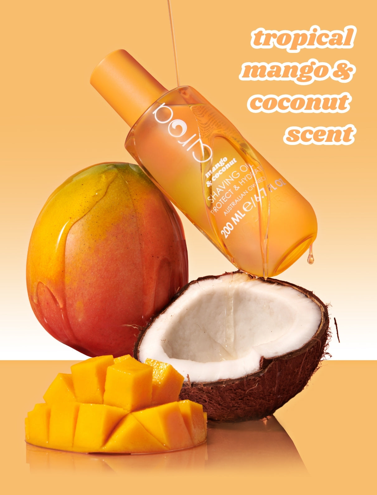 Mango and Coconut Shave Oil