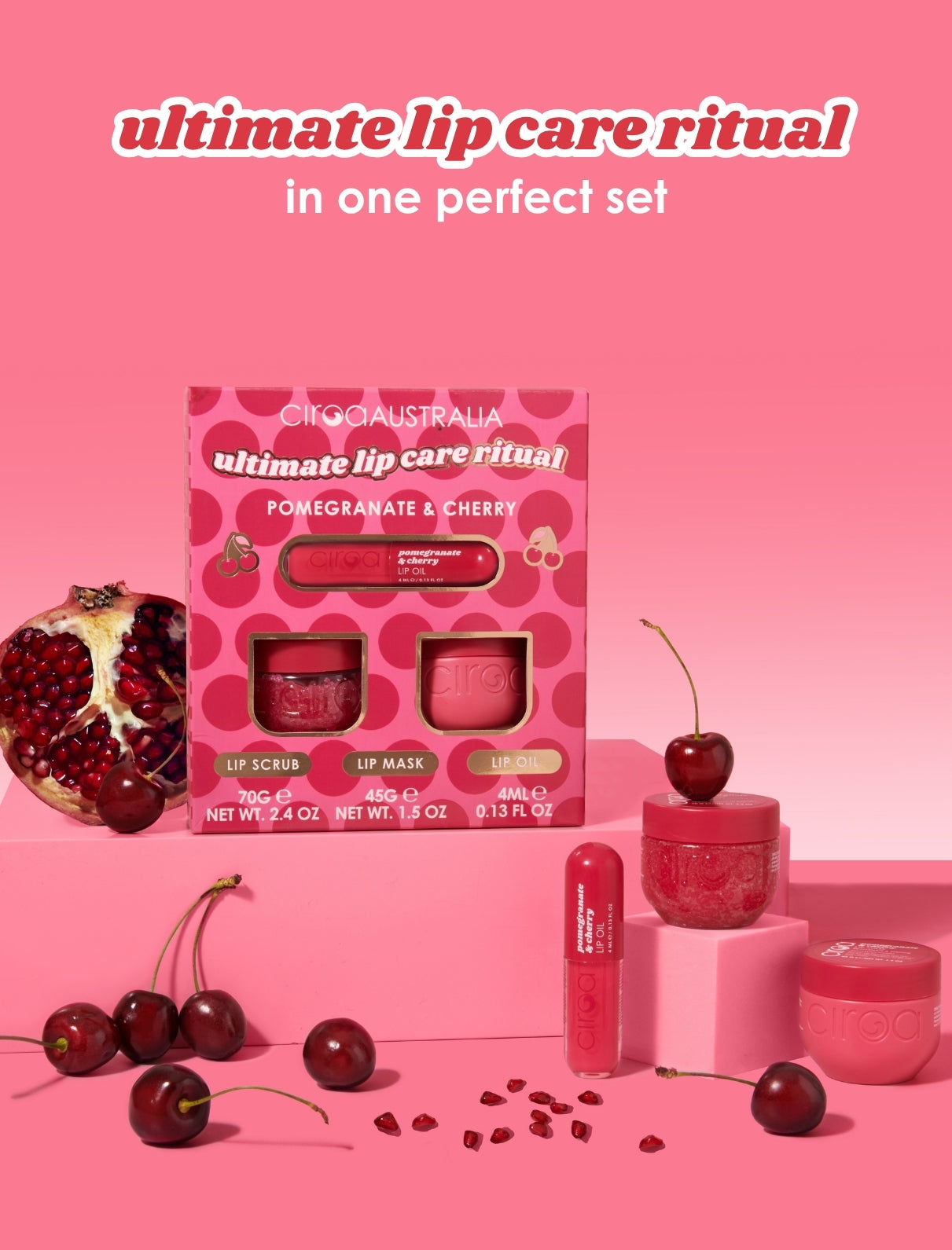 Pomegranate & Cherry Ultimate Lip Care Ritual