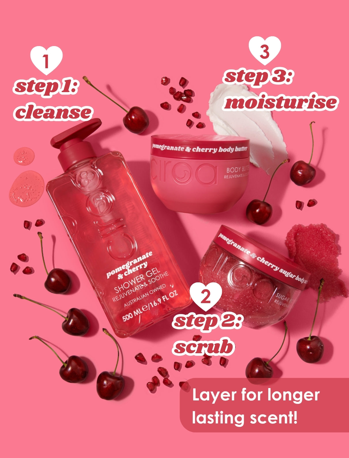 Pomegranate & Cherry Bundle