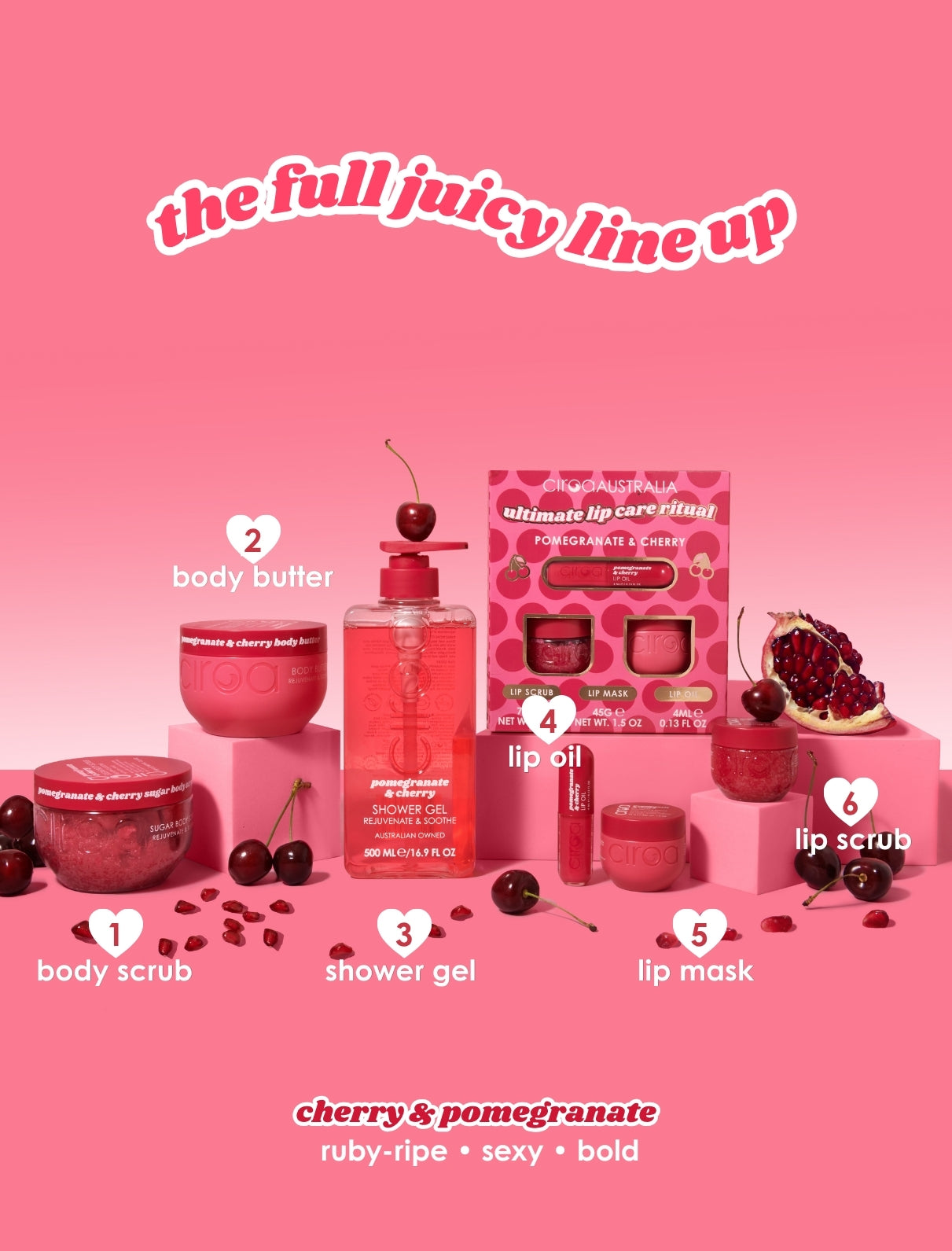 Pomegranate & Cherry Bundle