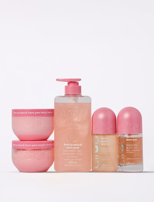 Berry Much Love You Shimmer Oil Bundle
