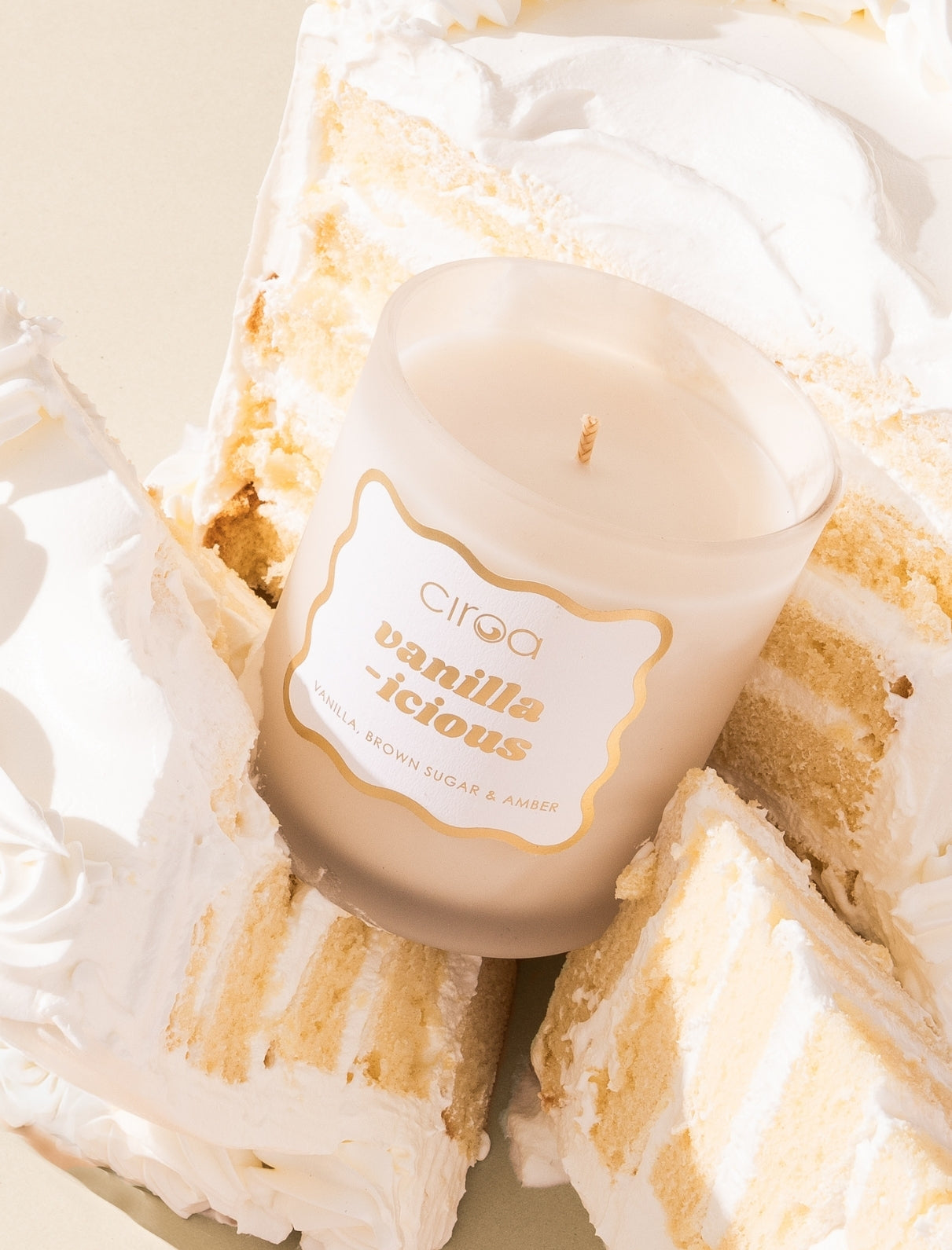 Vanilla-icious Candle