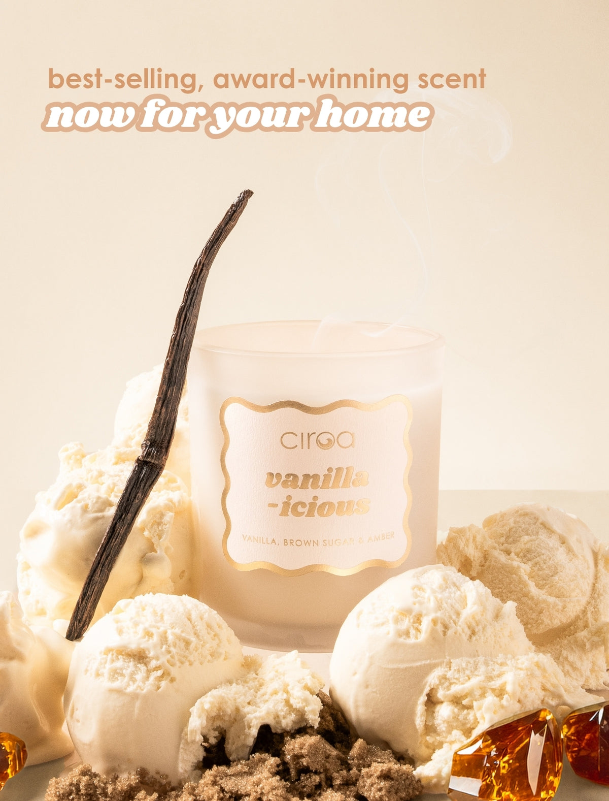 Vanilla-icious Candle