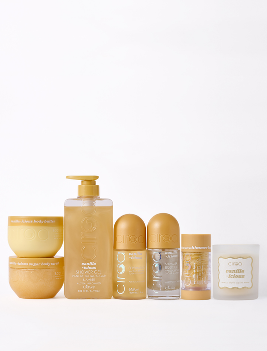 Vanilla-icious Shimmer Bundle & Candle
