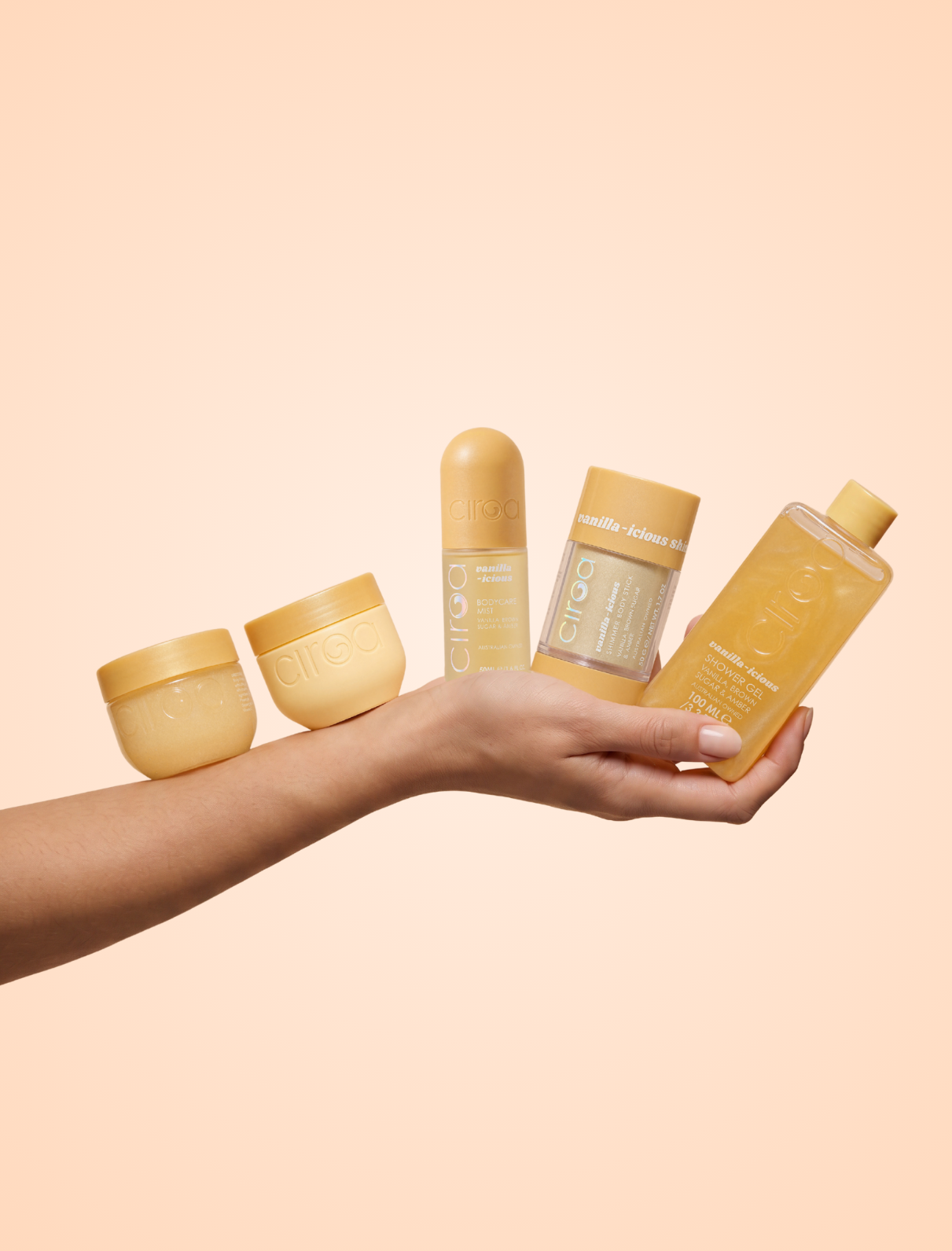 Ciroa Beauty Vanillacious Travel Set 5 Piece