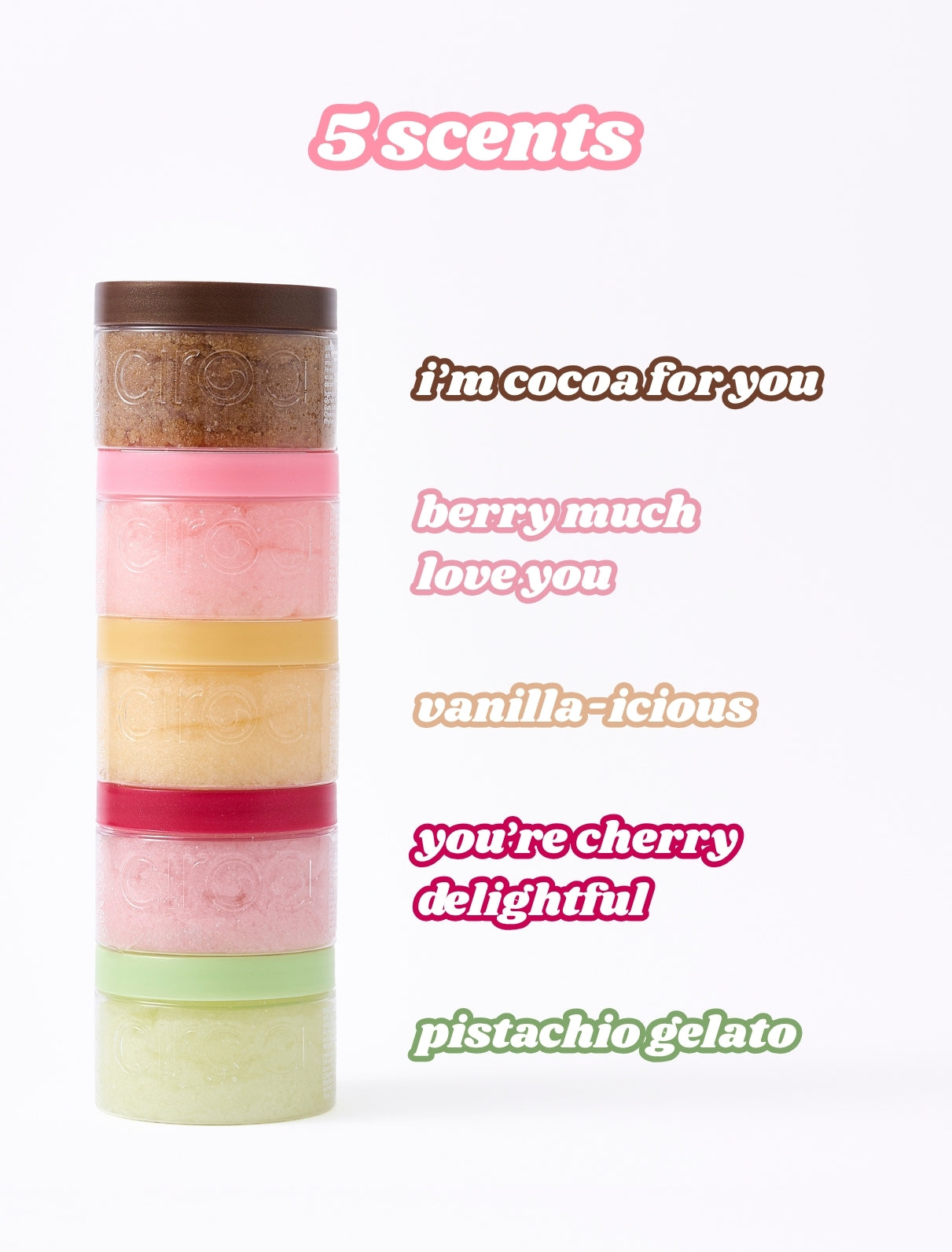 Sweet Treats Body Scrub Discovery Set