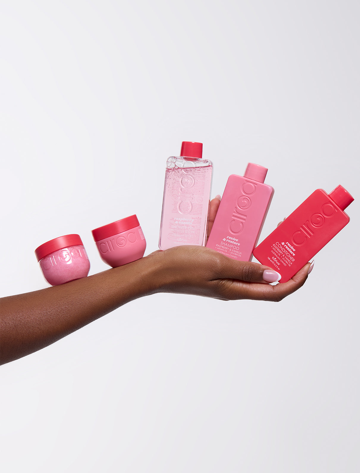 Raspberry & Vanilla Travel Set