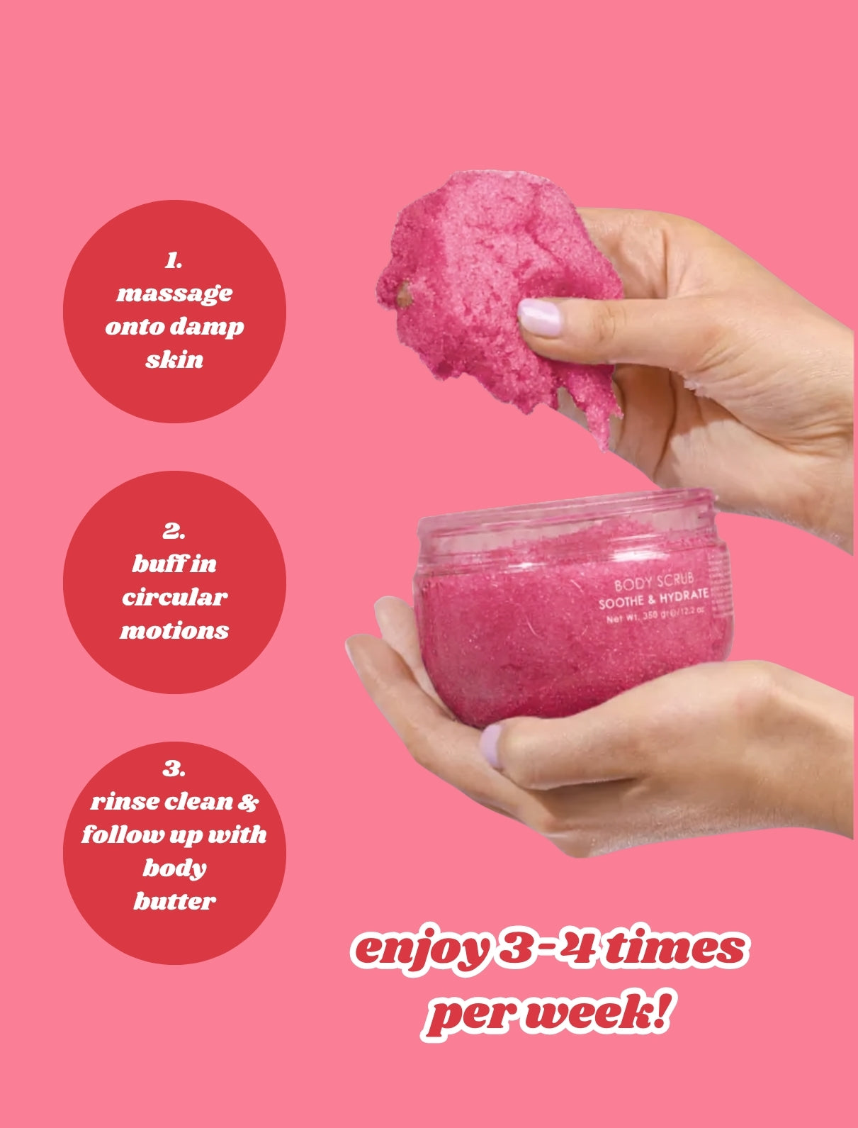 Pomegranate & Cherry Body Scrub