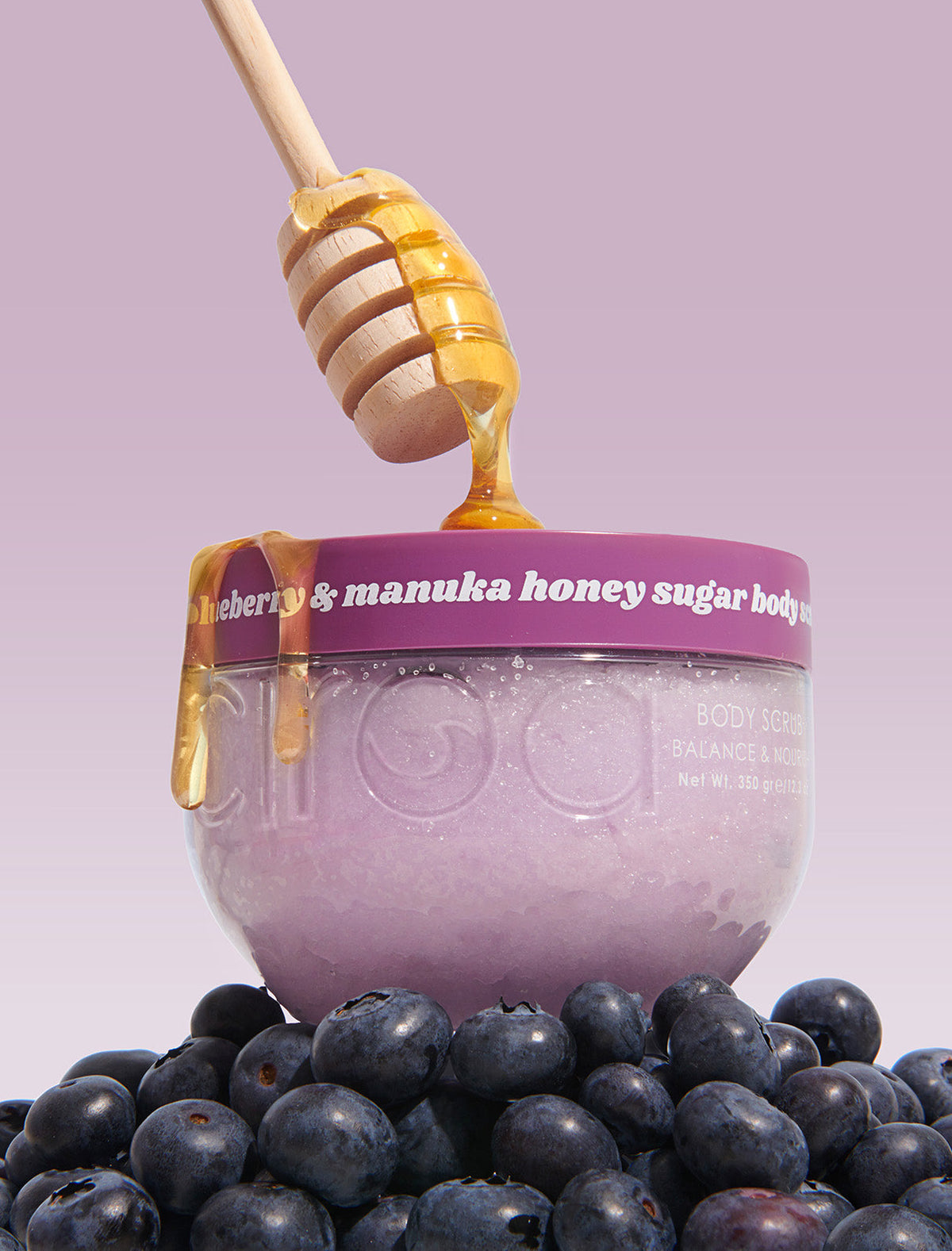 Mini Blueberry & Manuka Honey Body Scrub