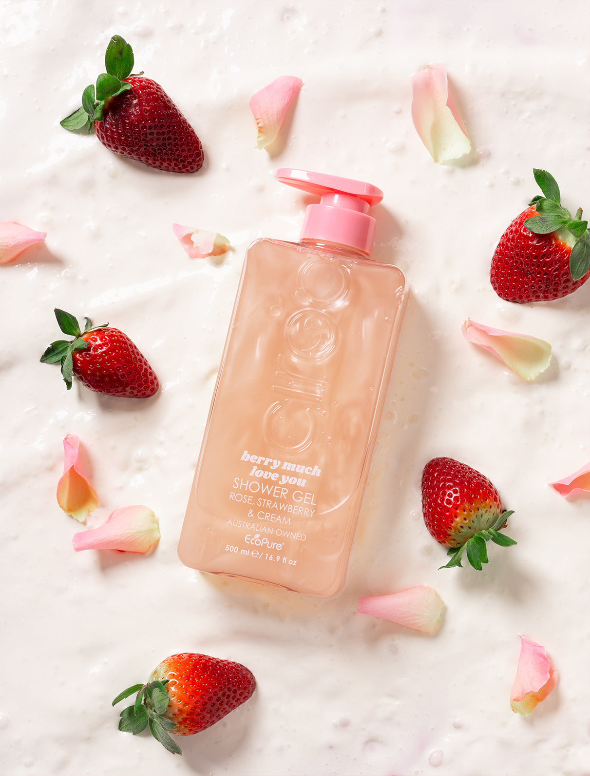 Berry Much Love You Shimmer Shower Gel