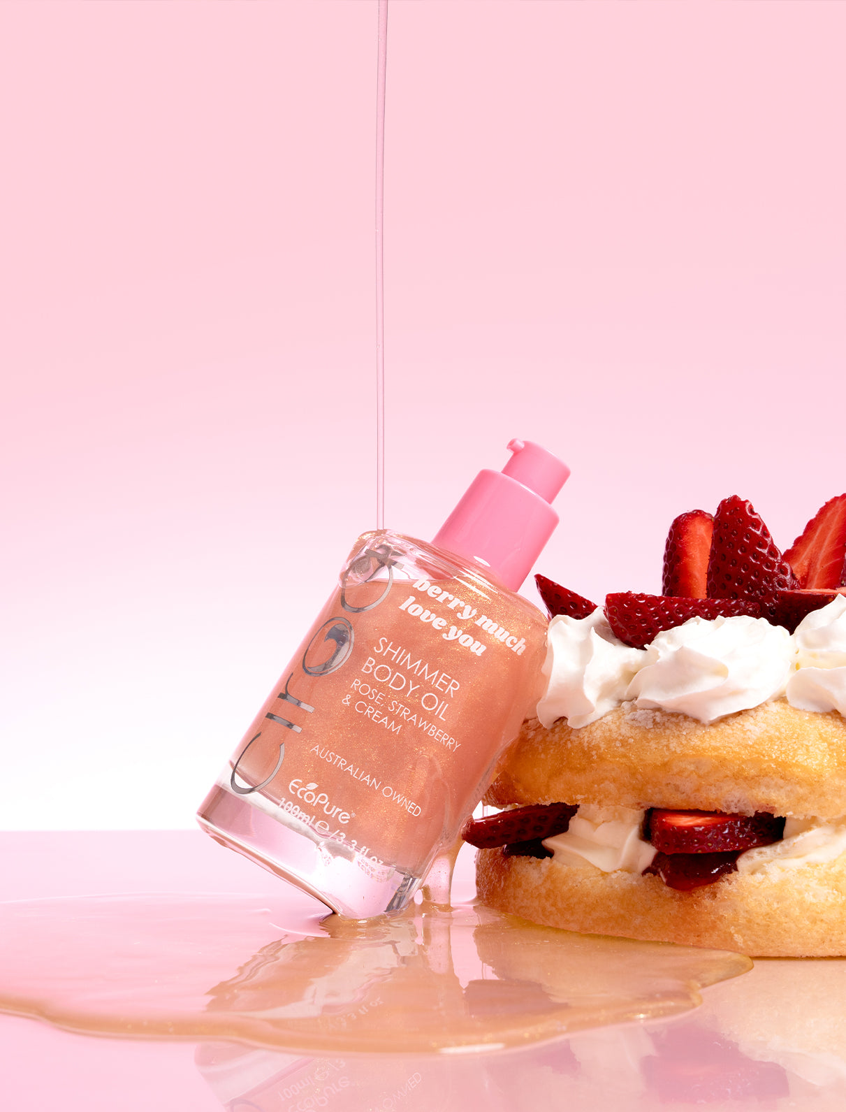 Berry Much Love You Shimmer Body Oil