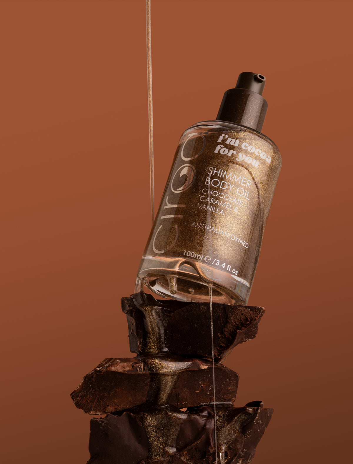 Im Cocoa You Shimmer Body Oil