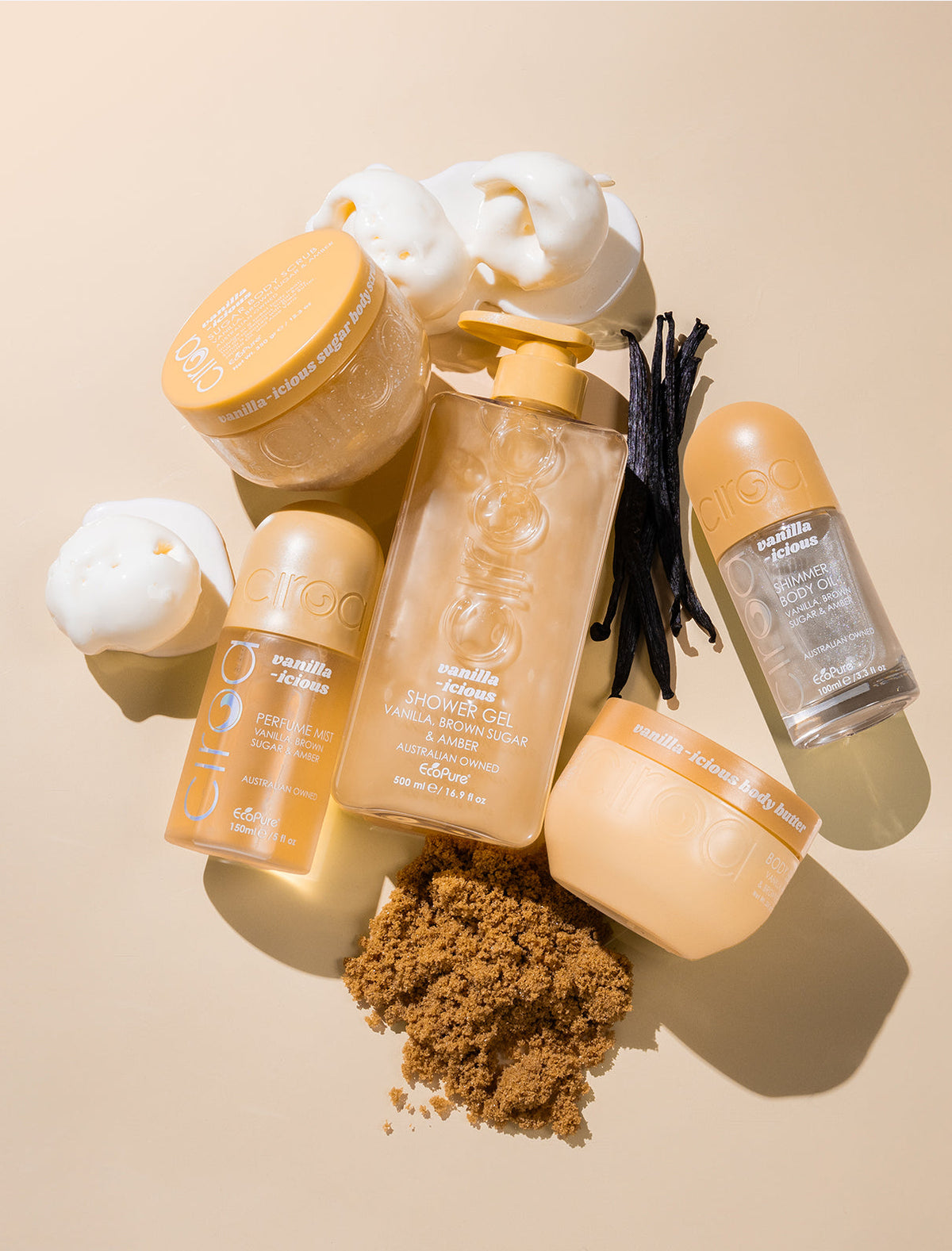 Vanilla icious Shimmer Oil Bundle