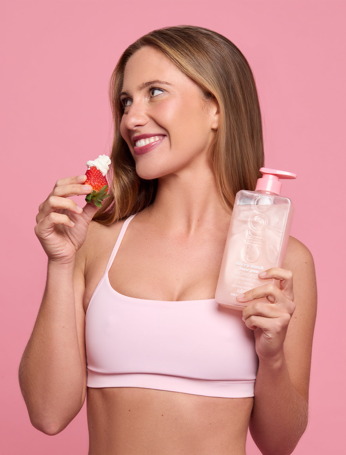 Berry Much Love You Shimmer Shower Gel