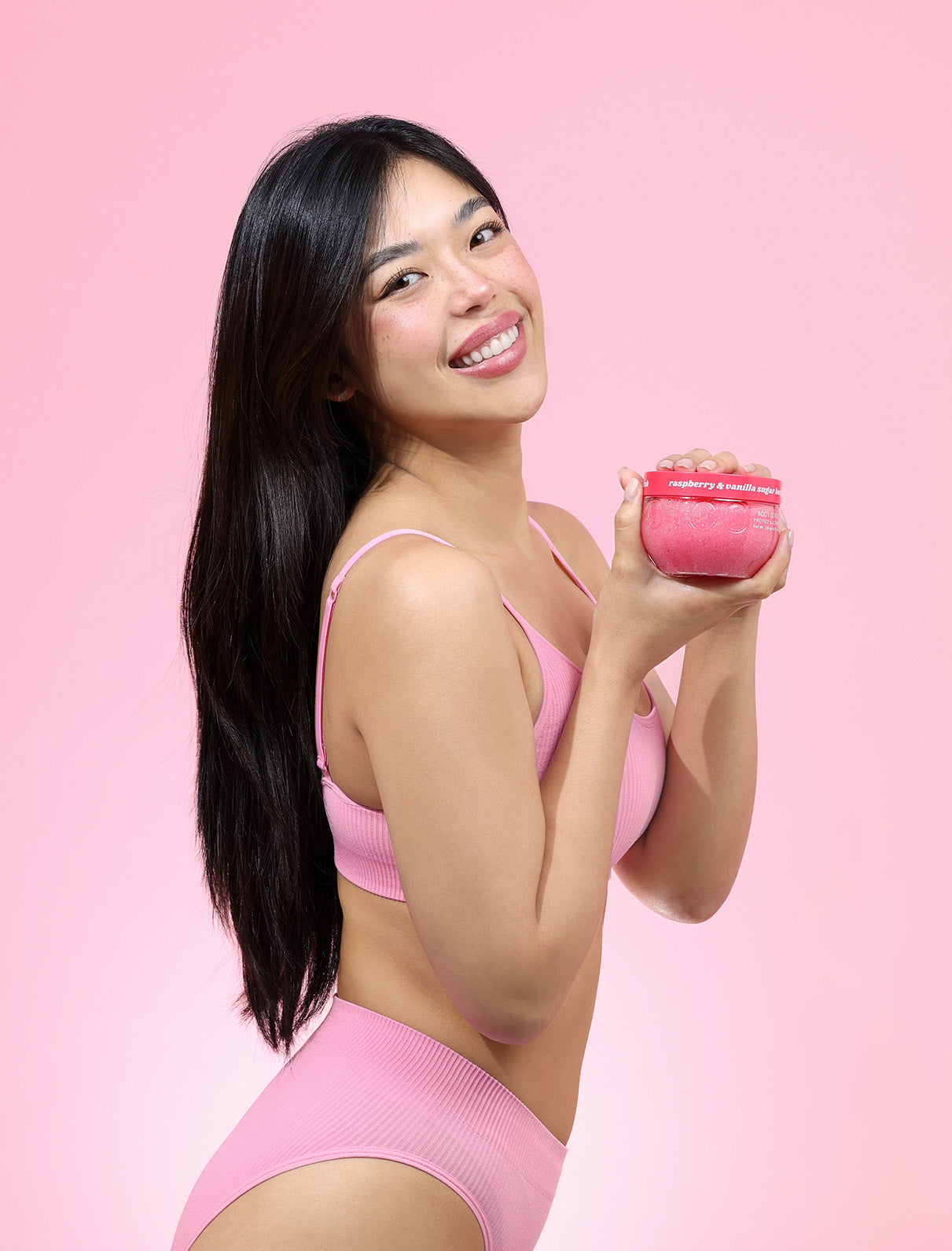 Ciroa Beauty Raspberry & Vanilla Body Scrub