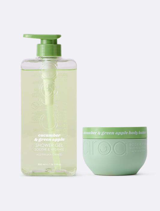 Cucumber & Green Apple Cleanse & Glow Duo