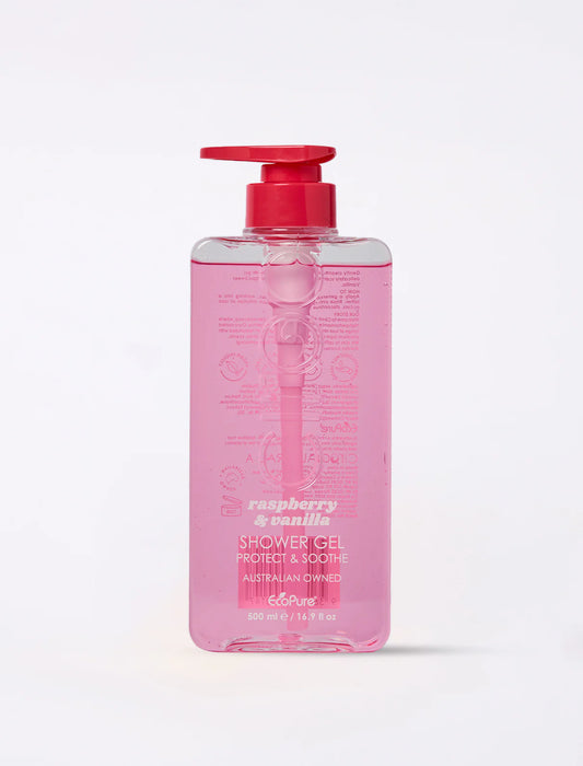 Raspberry & Vanilla Shower Gel